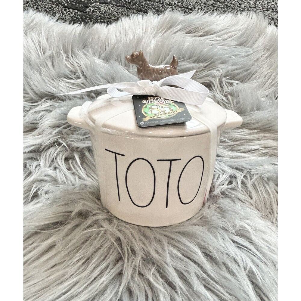 Rae Dunn x Wizard of Oz 85th Anniversary "Toto" Small Pot w/ Lid